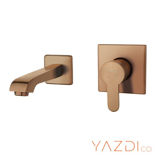 شیر روشویی توکار راسان مدل ویوات فلت