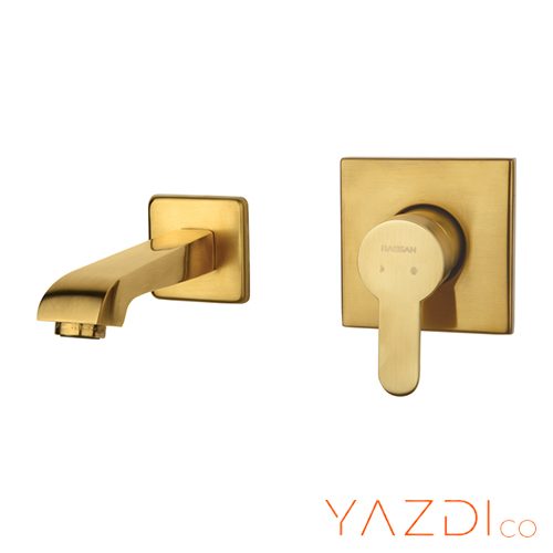 شیر روشویی توکار راسان مدل ویوات فلت