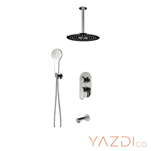 شیر حمام توکار راسان مدل دینو