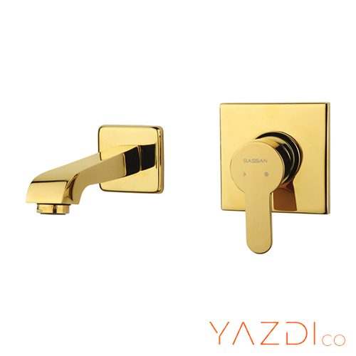 شیر روشویی توکار راسان مدل ویوات فلت