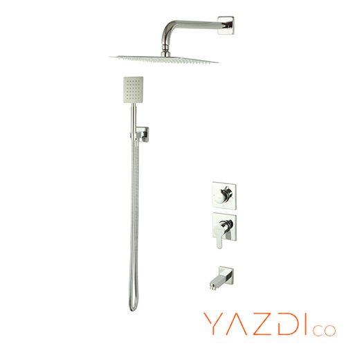 شیر حمام توکار راسان مدل ویوات فلت (کلاس 1)
