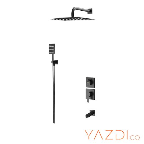 شیر حمام توکار راسان مدل ویوات فلت (کلاس 1)