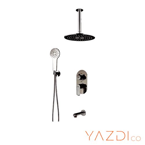 شیر حمام توکار راسان مدل دینو