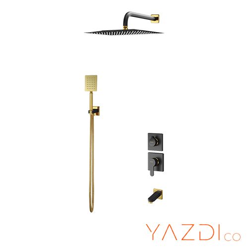 شیر حمام توکار راسان مدل ویوات فلت (کلاس 1)